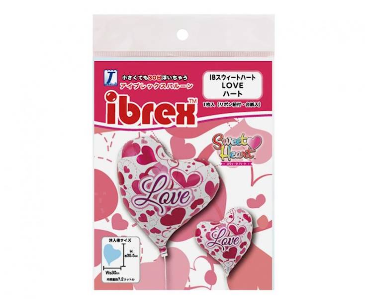 Balon foliowy serce Love ibrex