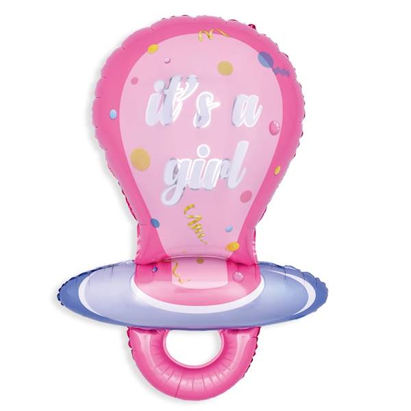 Balon foliowy smoczek Its a girl 97x58 cm 460171 