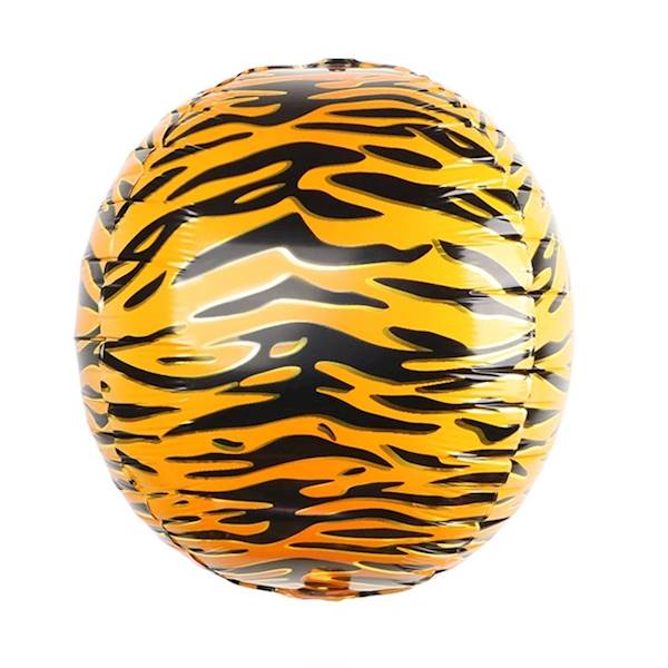 Balon foliowy kula tygrys 55 cm 460298 