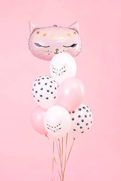 Balon z nadrukiem kotek SB14P-306-000-6 6 szt