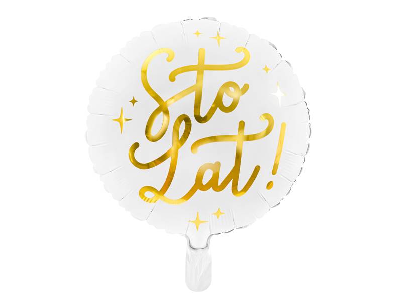 Balon foliowy okrągły Sto lat! FB59 