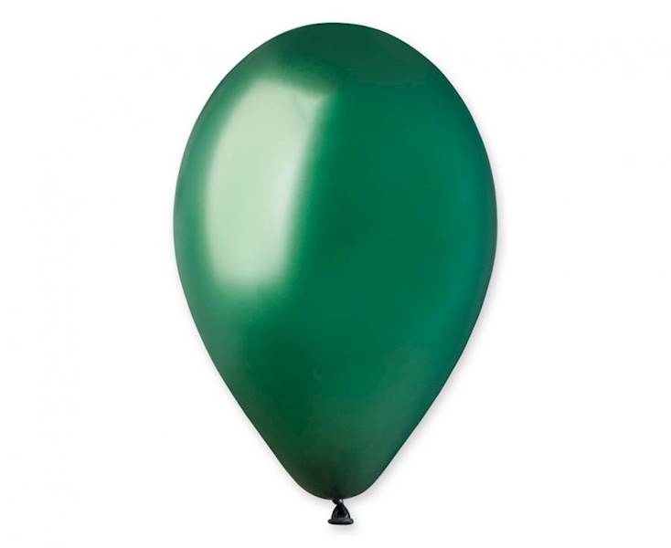 Balony Gemar 13" G120 104 pastelowe zielone butelkowe zieleń butelkowa  33cm 50szt