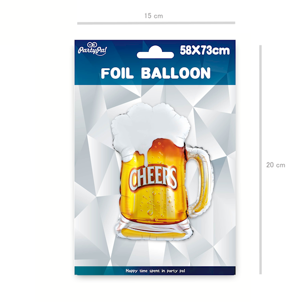 Balon foliowy Kufel Piwa Cheers 460293