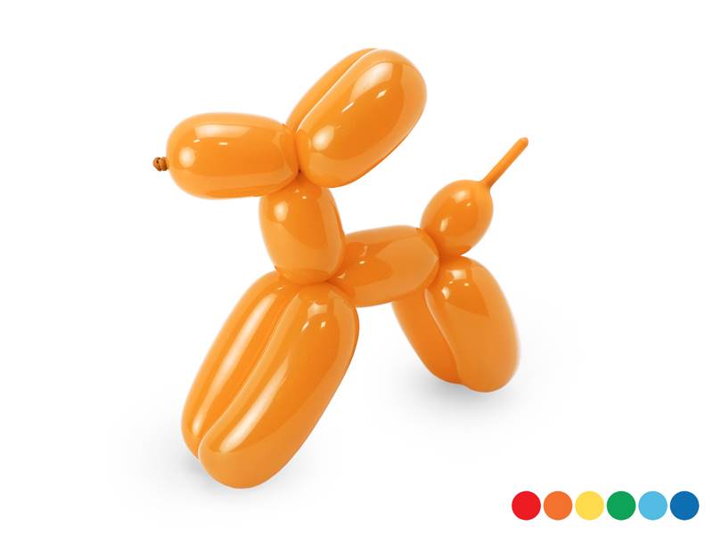 Balony do modelowania kolorowe 30 szt. + pompka MBP2P-000