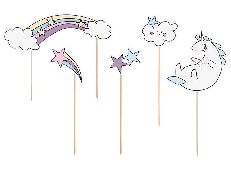 Topper jednorożec Unicorn KPT22