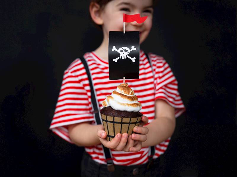 Zestaw do muffinek Piraci
