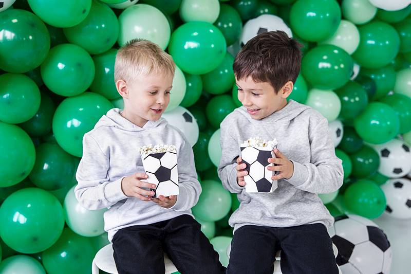 Pudełka na popcorn Piłka Nożna Football