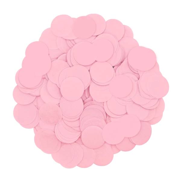 Konfetti kółka różowe 511679 15gram