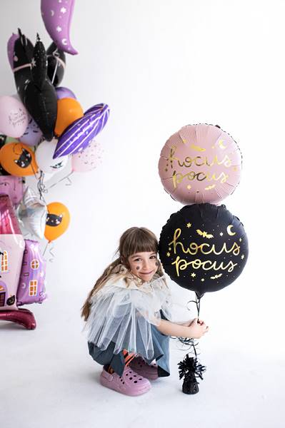 Balon foliowy Hocus Pocus 45 cm różowy FB150