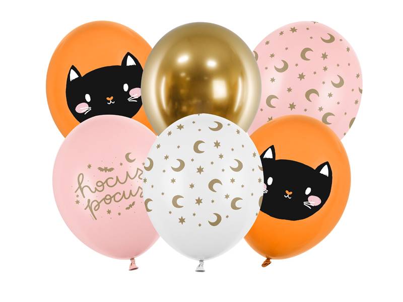 Balony 30 cm Hocus Pocus 6 sztuk SB14P-326-000-6
