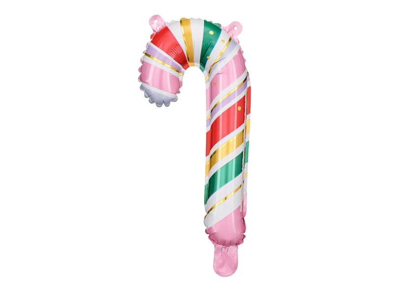 Balon foliowy Cukrowa Laska mała 18.5x35 cm 5 sztuk FB168