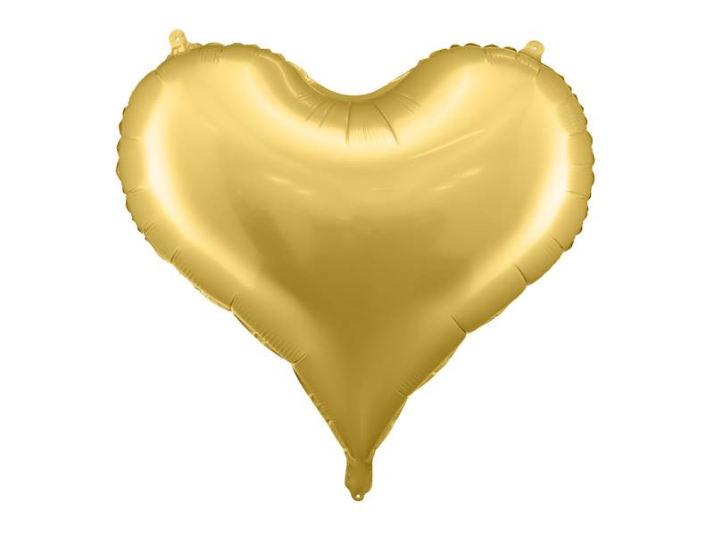 Balon foliowy Serce 75x64,5 cm złoty FB141S-019 