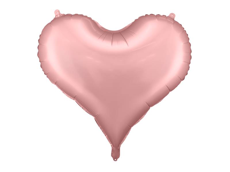 Balon foliowy Serce 75x64,5 cm jasny różowy FB141S-081J