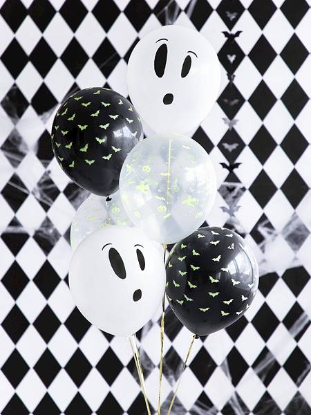 Balony UV 27cm BOO! 3 sztuki BU12-1-000-3 