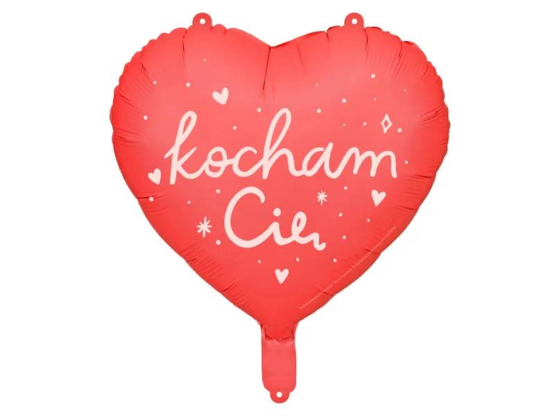 Balon foliowy Serce ''Kocham Cię'' 45 cm FB170