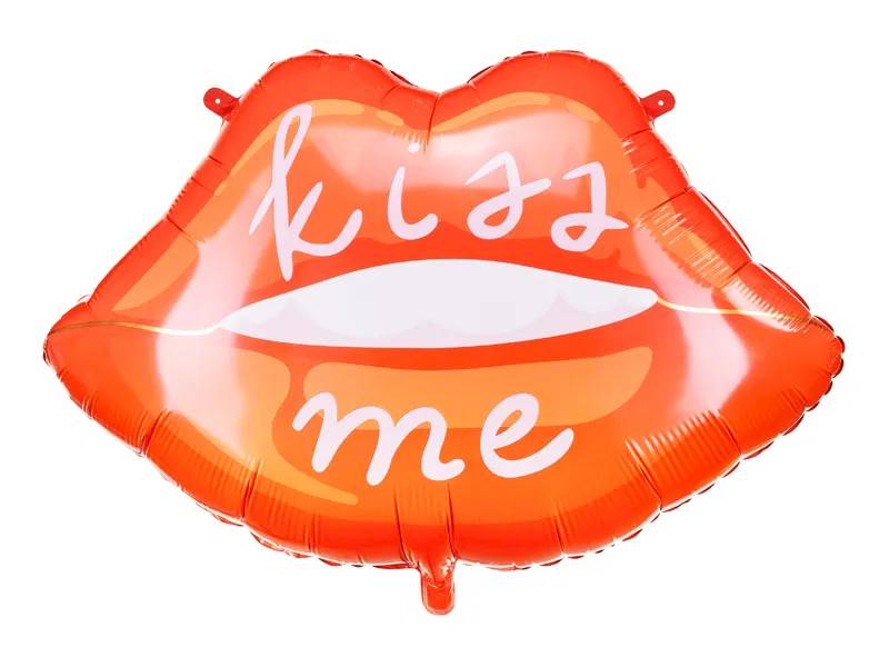 Balon foliowy Usta Kiss Me 86.5x65 cm FB197