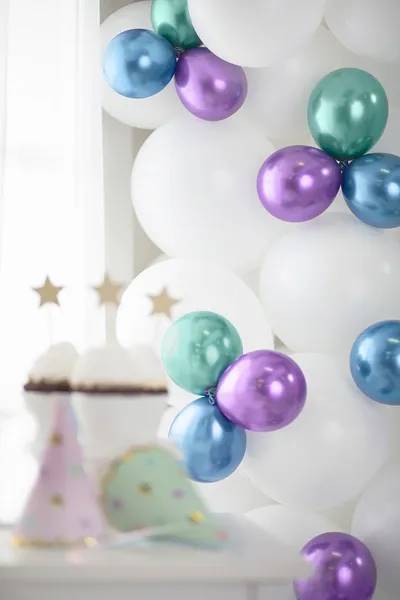 Balony Glossy 12 cm niebieskie 50 sztuk CHB1-5-001-50
