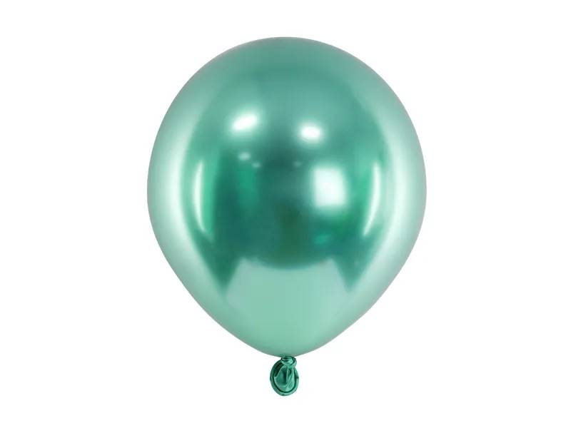 Balony Glossy 12 cm butelkowa zieleń CHB1-5-012B-50