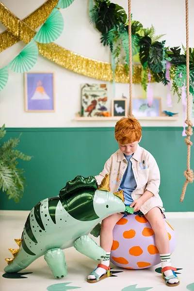 Balon foliowy Triceratops 101x60.5cm zielony FB186