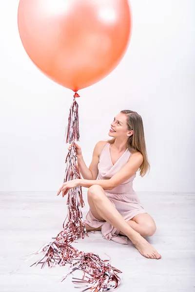 Balon okrągły 1m Metallic Rose Gold OLBO-019R