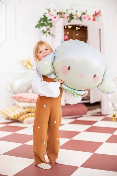 Balon foliowy Owieczka 87x57.5 cm FB199