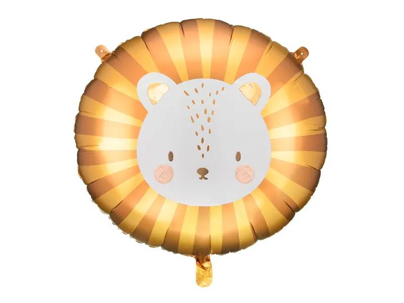 Balon foliowy okrągły Lew 70x67 cm FB208