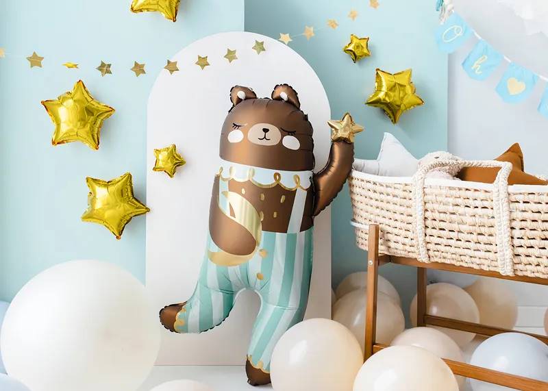 Balon foliowy Miś 72x104 cm FB201