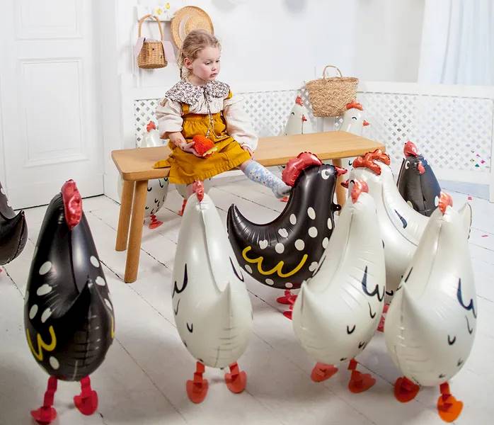 Balon foliowy Kurka 48x60 cm FB187