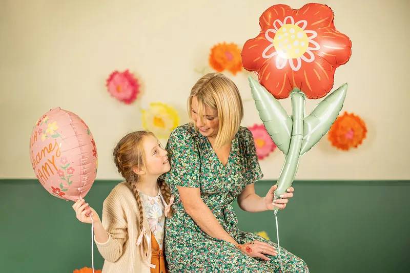 Balon foliowy Kwiatek 53x96 cm FB192