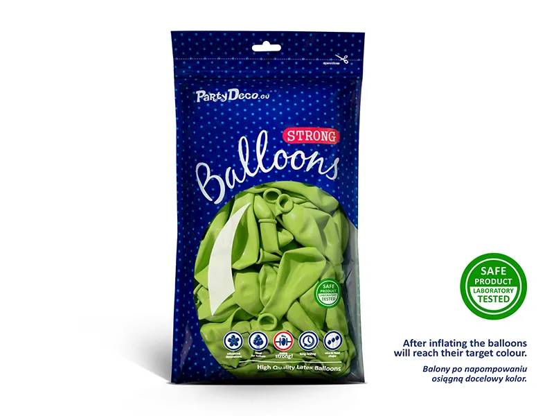 Balony Strong 30cm Pastel Lime Green Zielone SB14P-102