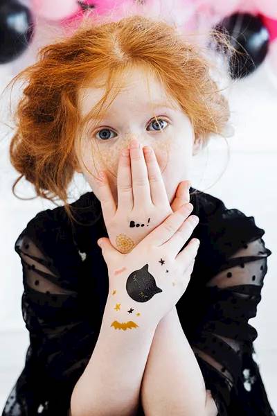 Tatuaże zmywalne BOO! Halloween TAT6