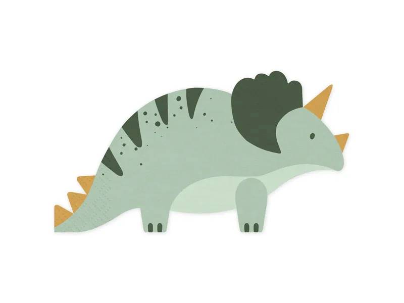 Serwetki Triceratops 18x10 cm SPK35