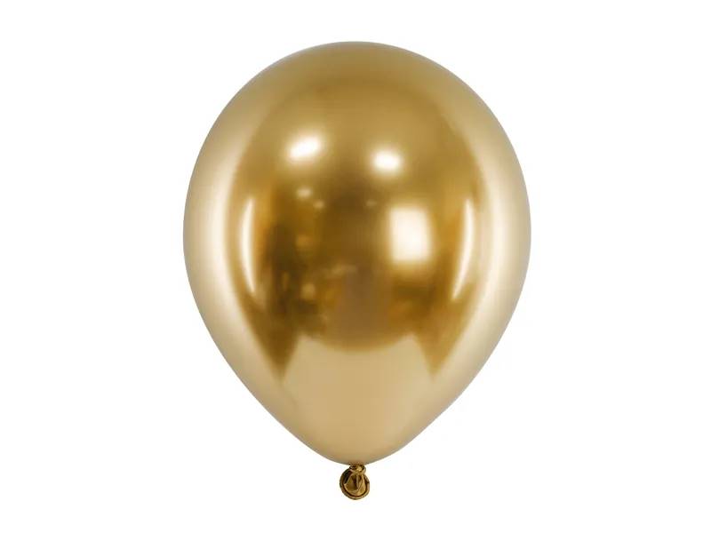 Balony Glossy 46 cm 18" złote 5 sztuk CHB1-18-019-5
