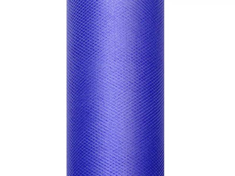 Tiul gładki granatowy 0,3 x 9m TIU30-074