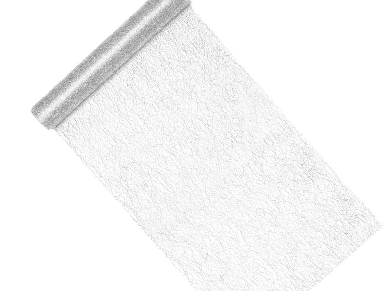 Siatka dekoracyjna - Fibra srebrna 0,36x9m SF1-36-018ME