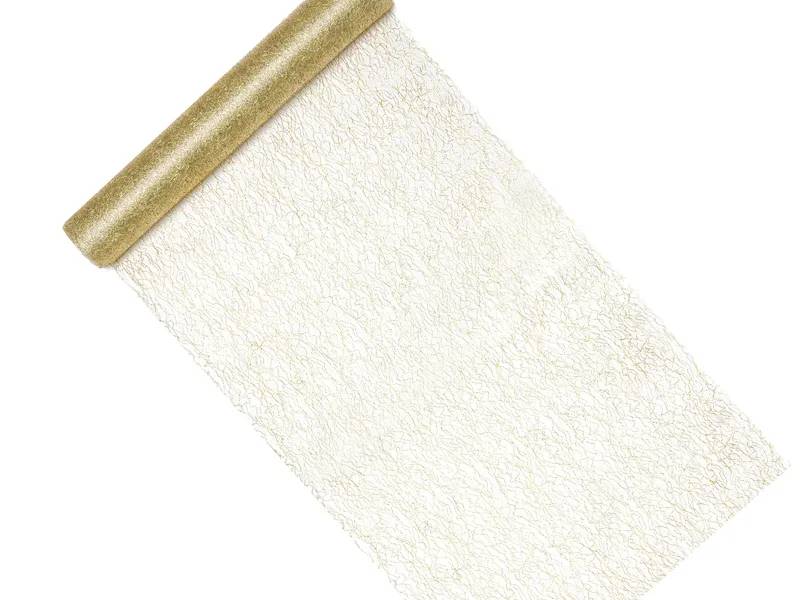 Siatka dekoracyjna - Fibra złota 0,36x9m SF1-36-019ME