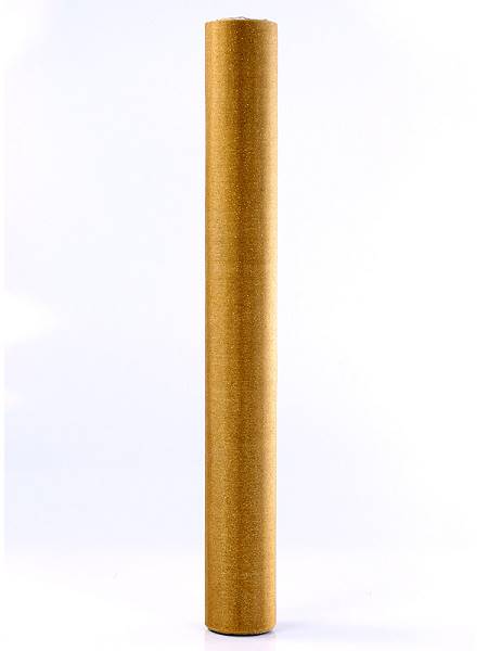 Organza Glittery złota 0,36 x 9m ORG-019