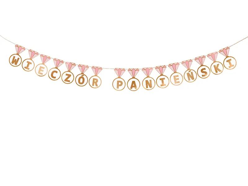 Baner Pierścionki ''Wieczór panieński'' 2.5 m GRL101