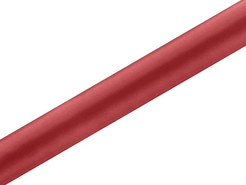 Satyna gładka czerwona 0,36 x 9m SATR36-007
