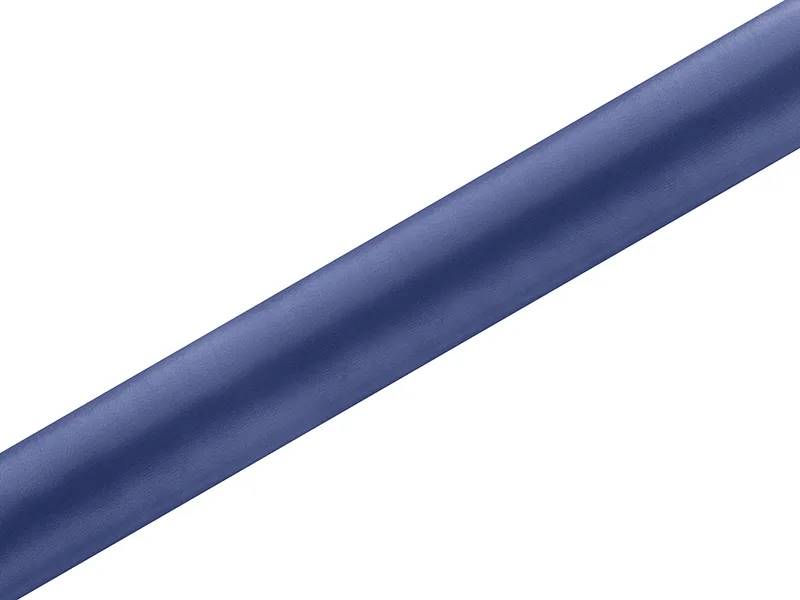 Satyna gładka ciemno niebieska 0,36 x 9m SATR36-001C