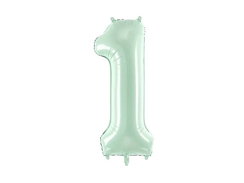 Balon foliowy Cyfra 1 72cm zielony FB230G-1-012