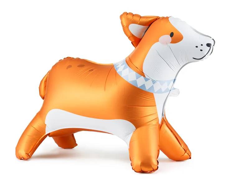 Stojący balon foliowy Corgi 88x70 cm FB249