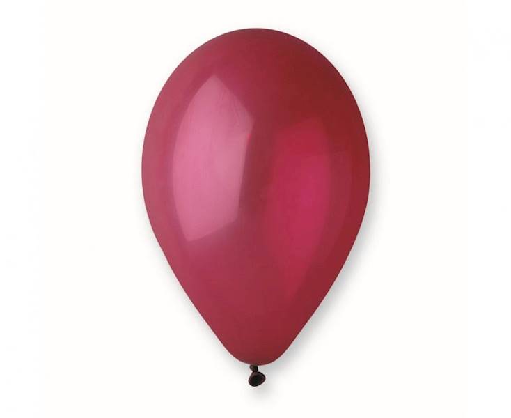 Balony Gemar 12" G110 047 pastelowe bordowe 30cm 100szt