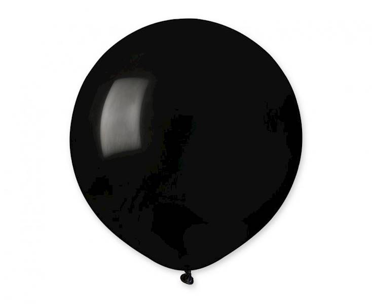 Balony Gemar 19" 014 G19 czarne 48cm 25szt 