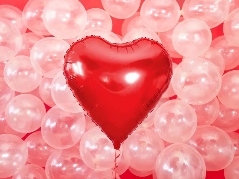 Balon foliowy Serce 61cm czerwony FB23M-007