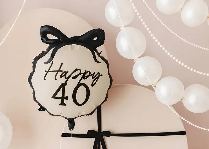 Balon foliowy pastylka Happy ''40" 47,5x45 cm FB266-40