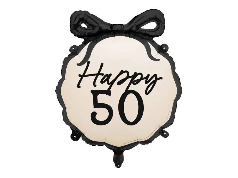 Balon foliowy pastylka Happy ''50'' 47,5x45 cm FB266-50