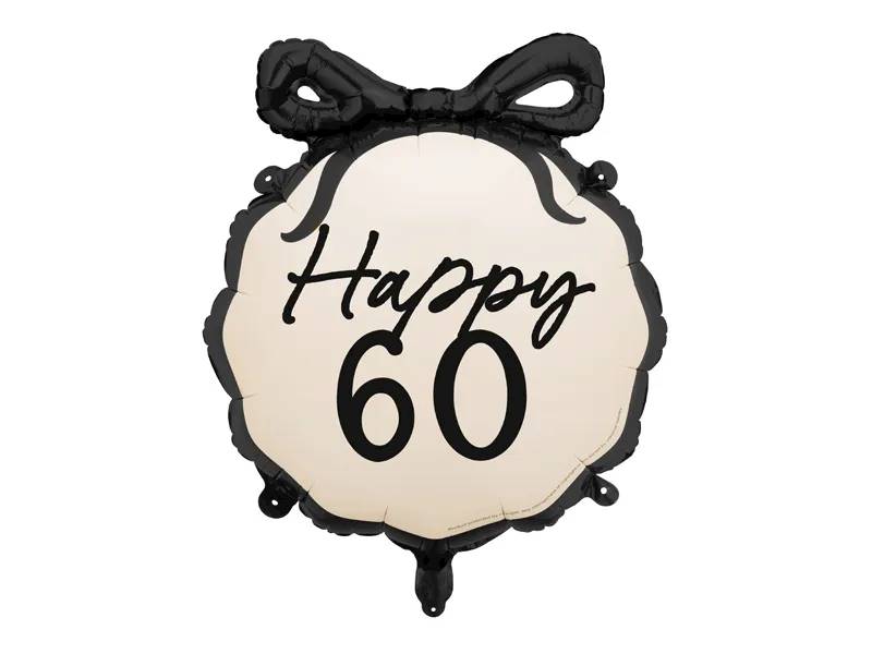 Balon foliowy pastylka Happy ''60'' 47,5x45 cm FB266-60