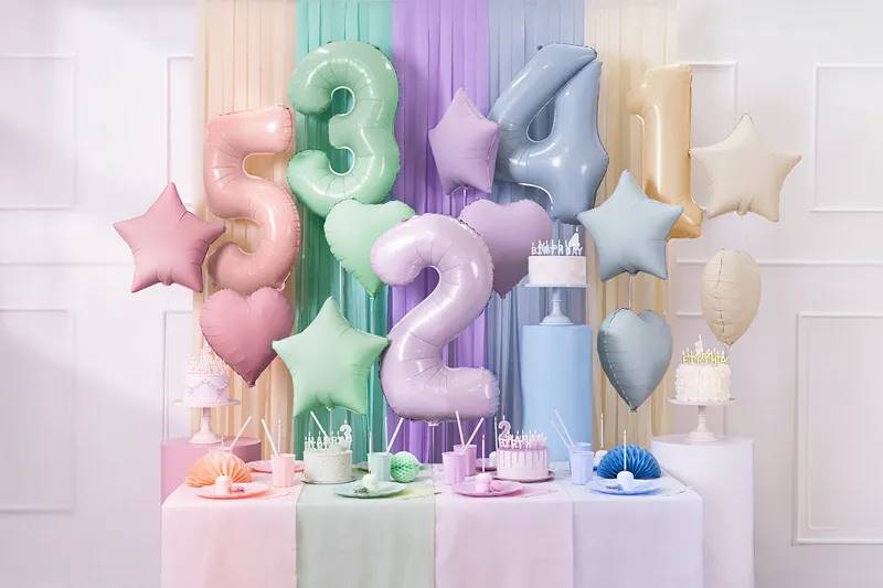 Balon foliowy Gwiazdka 48cm zielona FB3T-012