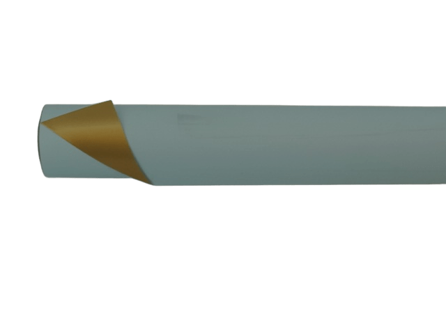 Folia florystyczna dwustronna niebiesko-złota SJCZ-14 58cm x 8m